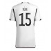 Günstige Deutschland Niklas Sule #15 Heim Fussballtrikot WM 2022 Kurzarm